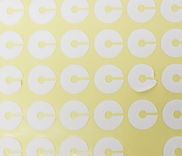 Fabric sticker